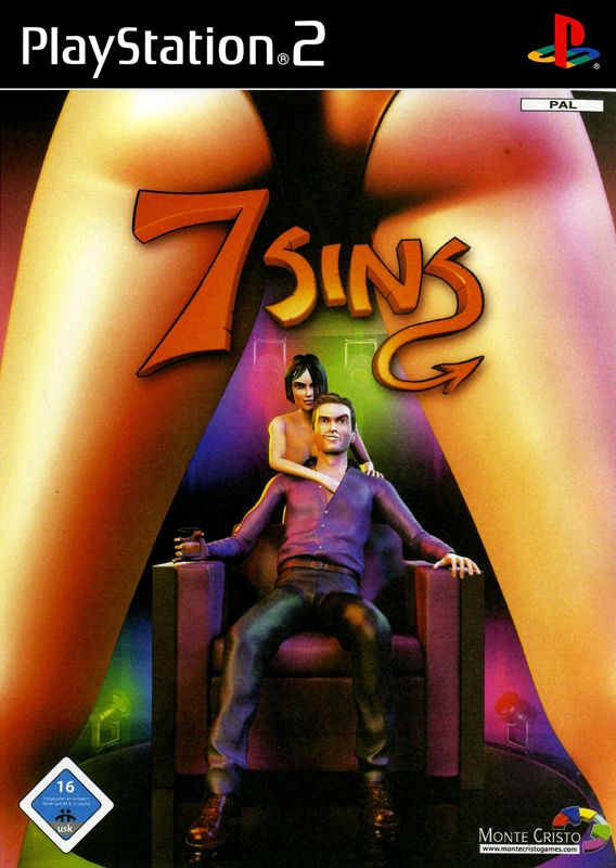 7 Sins box art for Playstation 2